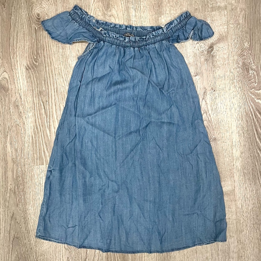 Denim small dress (brand: BeCool)